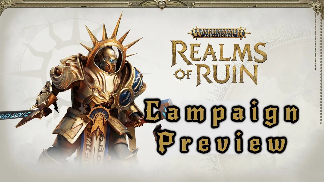 Age of Sigmar Realms of Ruin FULL Story Demo