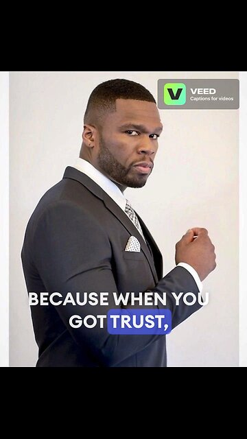 50 Cent: The most Expensive thing in the world is TRUST.