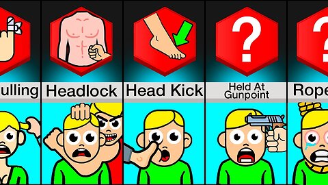 Comparison: Human Attack Survival Tips