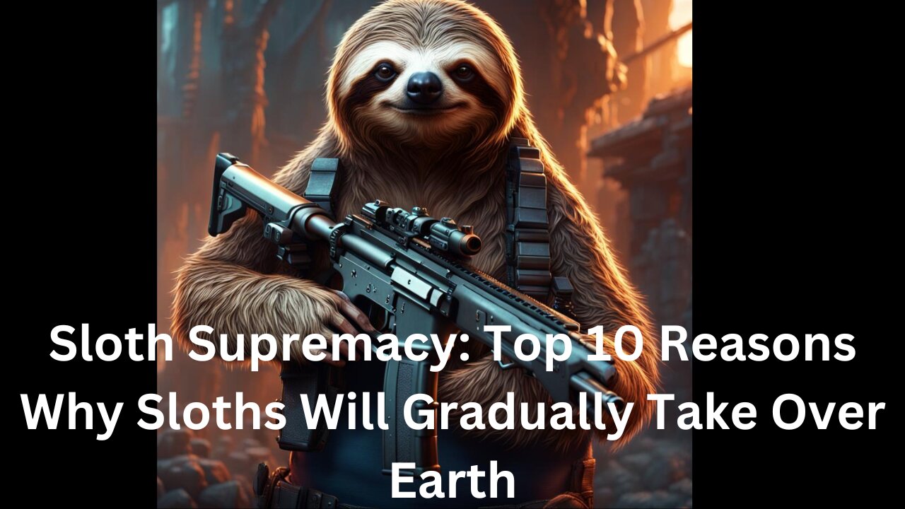 Sloth Supremacy: Top 10 Reasons Why Sloths Will Gradually Take Over Earth