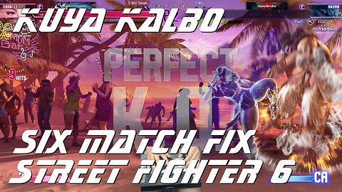 Kuya Kalbo Six Match Fix Street FIghter 6: 06-15-2024 Part 2 shorts2