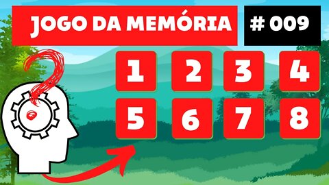 JOGO DA MEMÓRIA | # 009 | ATIVE SUA MEMÓRIA | TESTE SUA MEMÓRIA FOTOGRÁFICA COM ESSA BRINCADEIRA