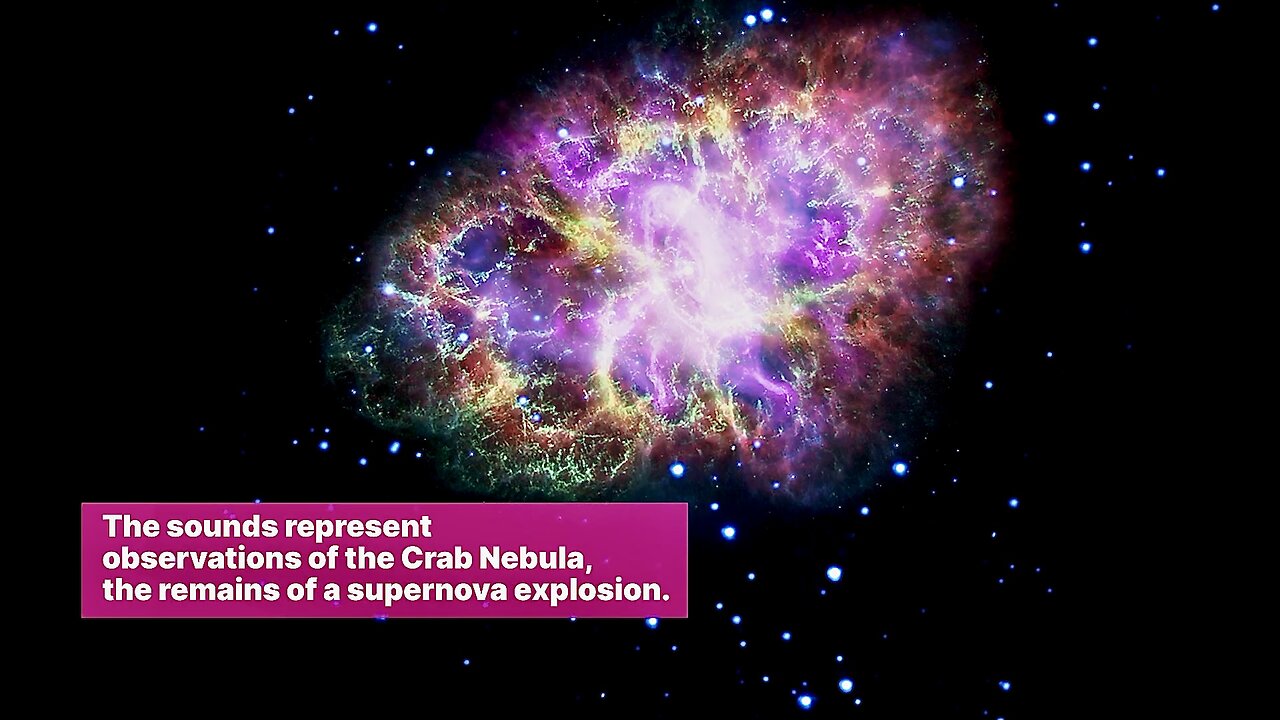 NASA Converts X Rays from the Crab Nebula into Sound