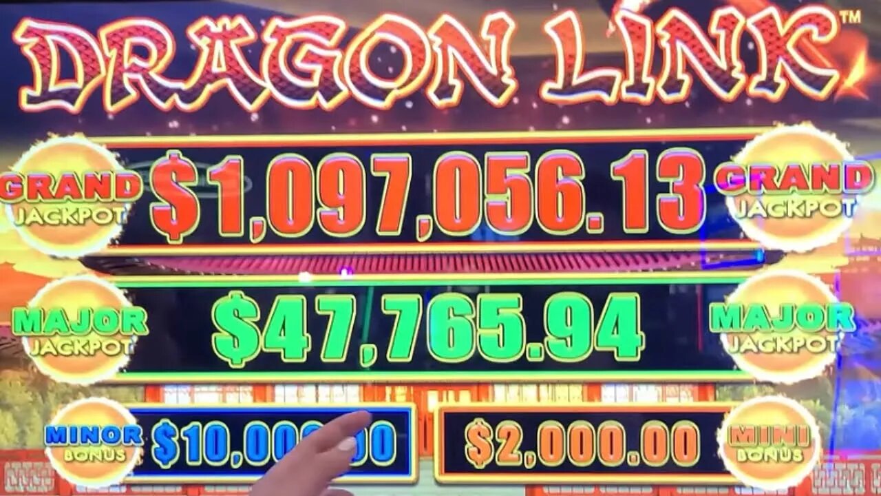 $1,000,000 Dragon Link Grand Jackpot Challenge in Las Vegas!