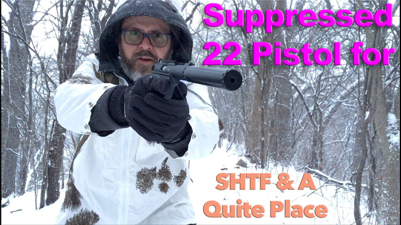 Suppressed Ruger 22/45