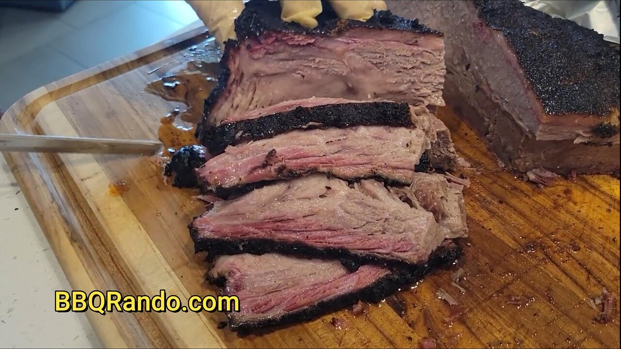 15 Pound Smoked Brisket - recteq Smoker