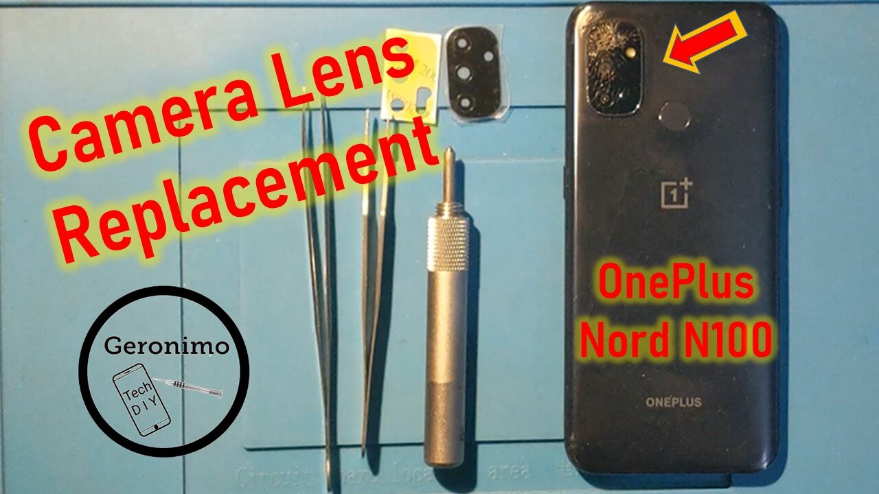 How to Replace OnePlus Nord N100 Camera Lens