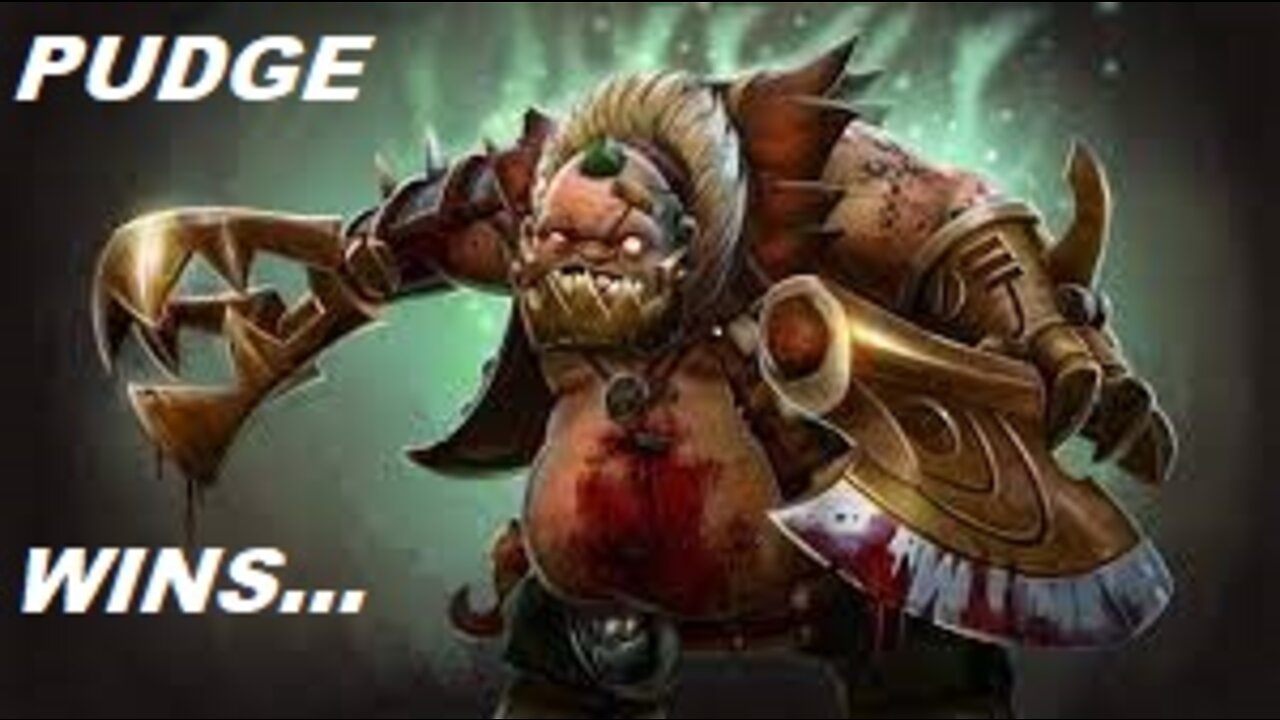 DOTA 2 - Pudge wins