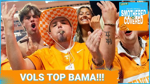 INSTANT REACTION Tennessee Volunteers beat Alabama Crimson Tide in Neyland Stadium