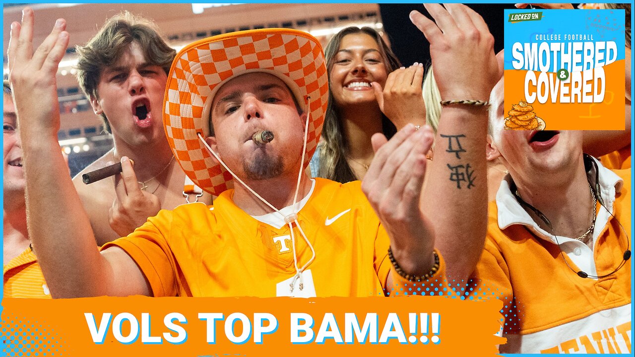 INSTANT REACTION Tennessee Volunteers beat Alabama Crimson Tide in Neyland Stadium