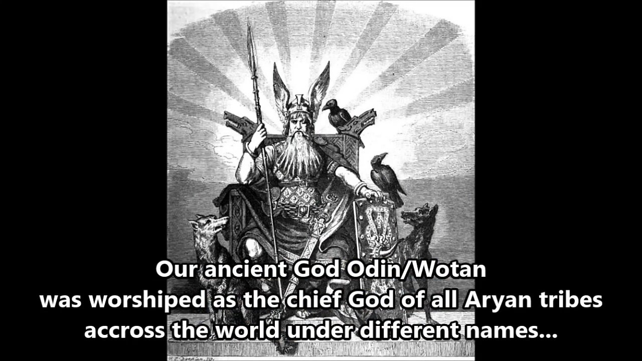 I said for a while what we call Satan is actually Odin and here it is