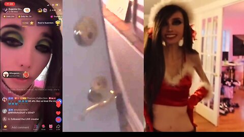 Eugenia Cooney's Two Streaming Rooms (Clips Only - No Commentary)