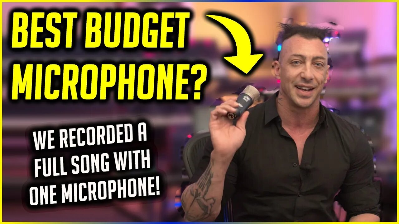 Best Budget Microphone Ever? 😱 Recording A Full Song with ONE Mic!