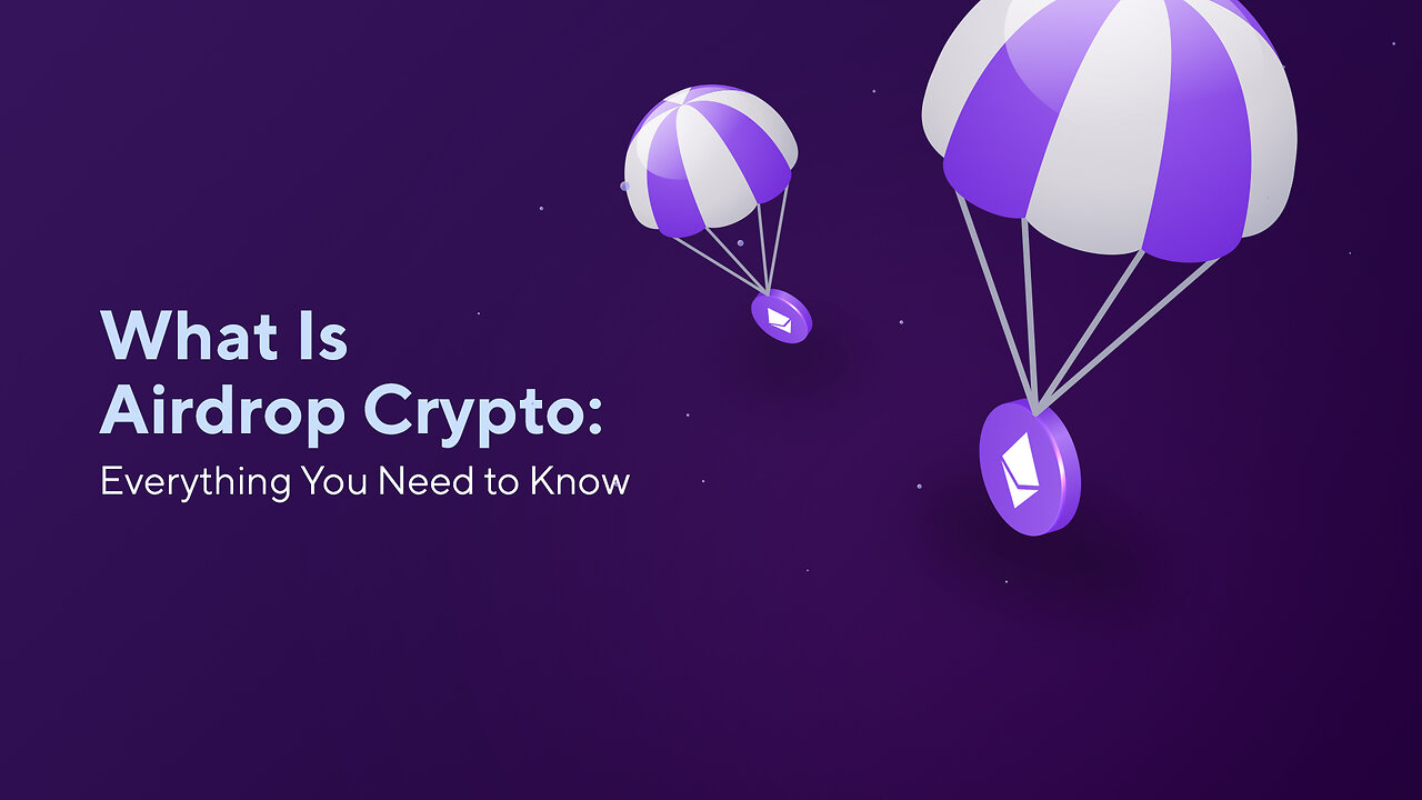 What is an AirDrop? How to find FREE Crypto & Why it's Given