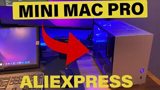 MONTAGEM MINI MAC PRO I9 HACKINTOSH DO ALIEXPRESS!!! 100% COMPATÍVEL MONTEREY E VENTURA!!!