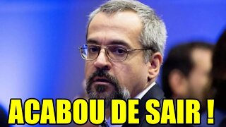 ACABOU DE DECLARAR !