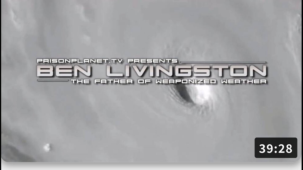 Ben Livingston: The Father Of Weaponized Weather l 2011 l Infowars l Alex Jones