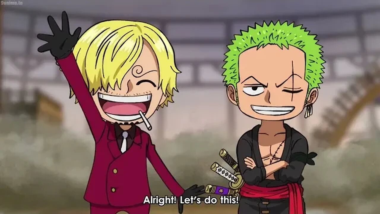 Chibi Zoro and Sanji / One piece