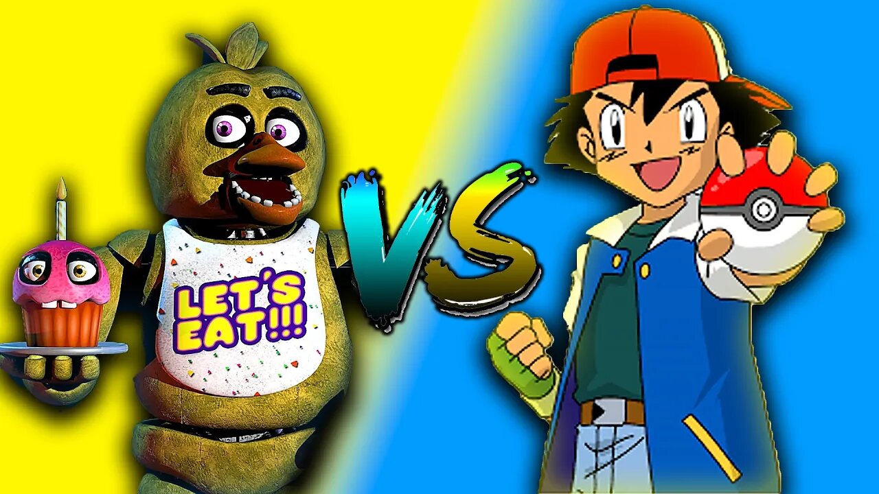 Destroying Chica In A Pokemon Battle