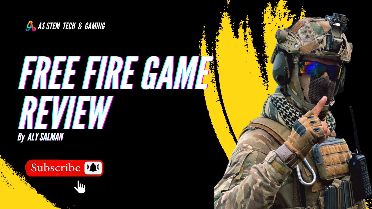 Dive into the Fire: Unleashing the Gaming Revolution | Free Fire Game Live Review by Aly Salman |