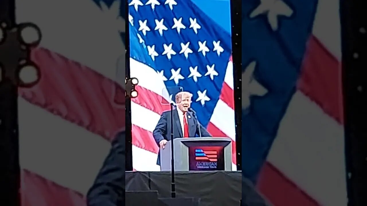 Donald Trump Rally The Plague Came In From China
