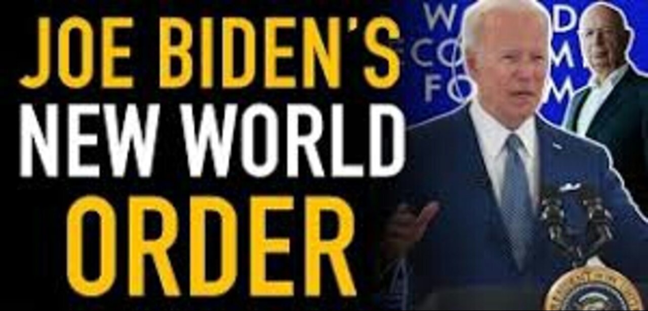 Joe Biden Says America Needs To Lead The New World Order