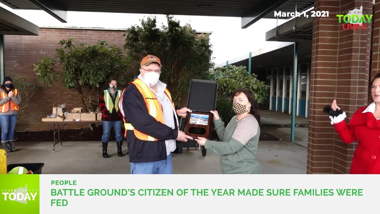 Battle Ground’s 2020 Citizen of the Year helped keep hungry families fed