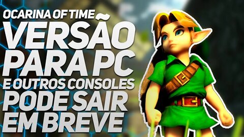 Zelda Ocarina of Time foi TOTALMENTE descompilado! Breve ports de PC, Android e outros consoles