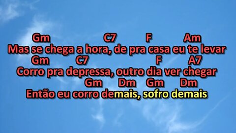 Roberto Carlos Por Isso Corro Demais versao 2 .karaoke playback