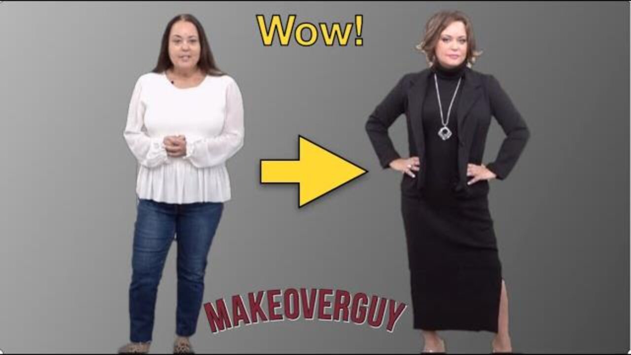 Short Full-figured Fine-haired Makeover: A Power of Pretty® Transformation