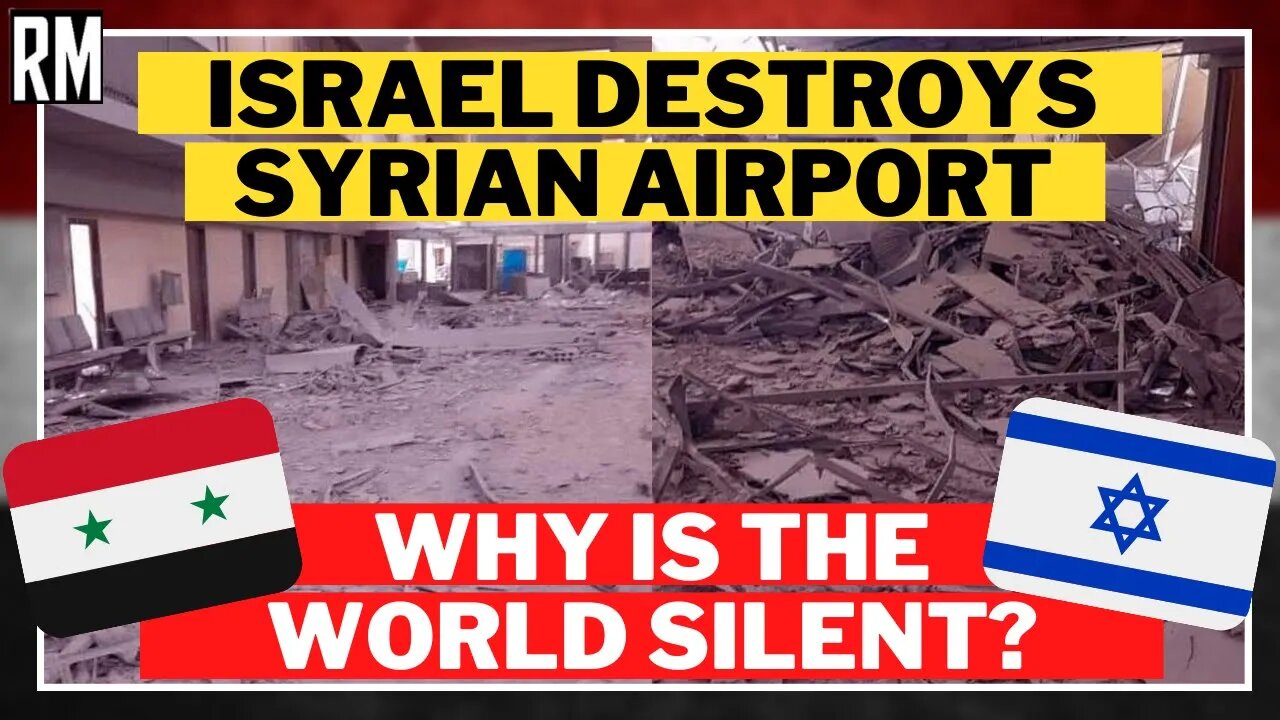 Israel Strikes Airport in Damascus, Syria | Where Is the Outcry?