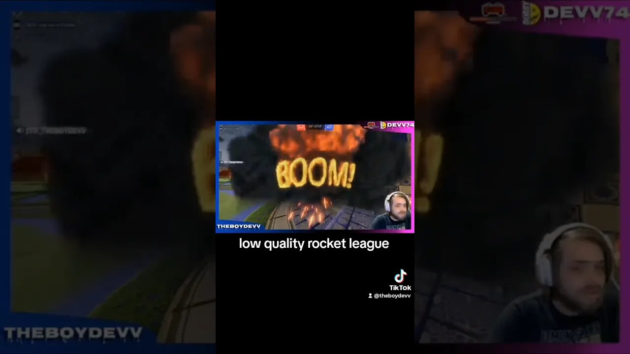 Low quality video with high quality laughs! #rocketleague #gaming #funny #lowqualitymemes #twitch