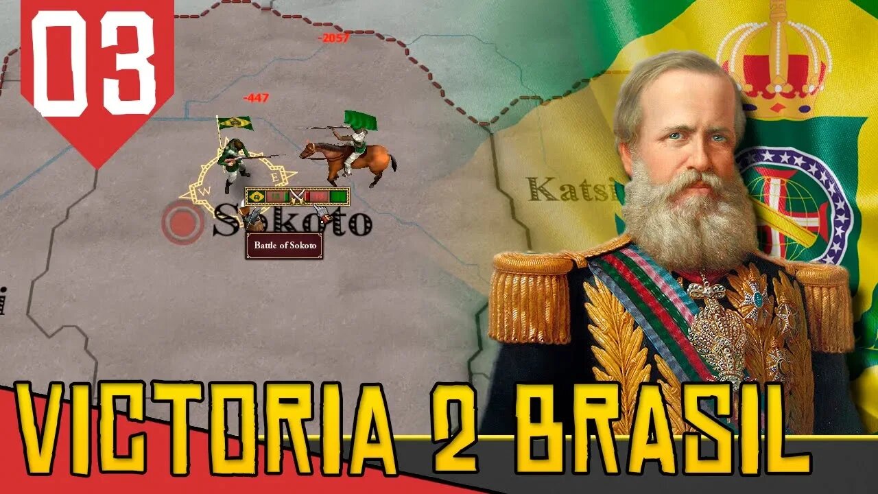 Invasão Relâmpago da AFRICA! - Victoria 2 (2020) #03 [Série Gameplay Português PT-BR]