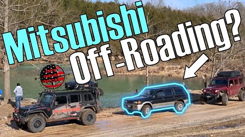 ORR Episode 9 Mitsubishi Montero over-landing with JEEPS?!?!