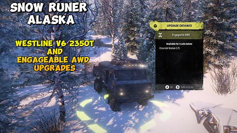 Snow Runner West Line V6 235OT and Engageable AWD Upgrade