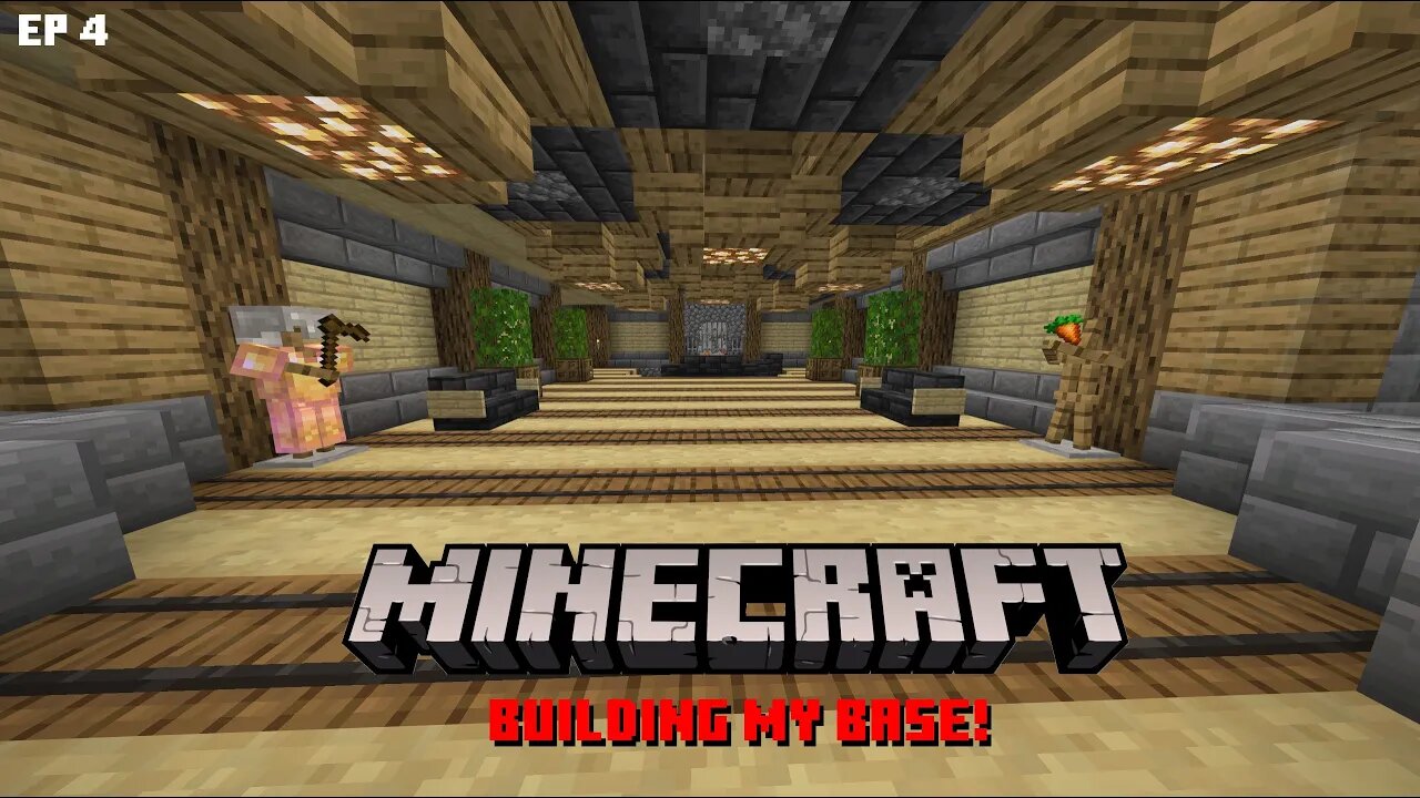 My Minecraft Survival Base! | Minecraft Lets Play Ep 4