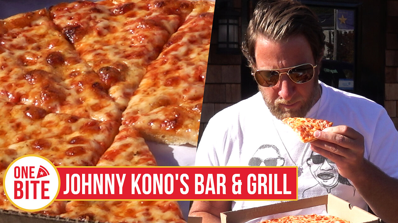 Barstool Pizza Review - Johnny Kono's Bar & Grill (Weymouth, MA) presented by DraftKings