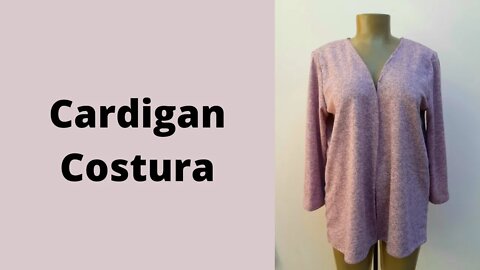 Cardigan costura