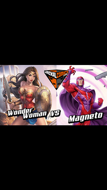 WONDER WOMAN Vs. MAGNETO - Comic Book Battles: Who Would Win In A Fight?