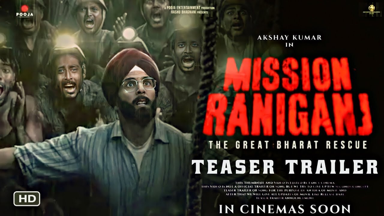 Mission Raniganj - The Great Bharat Rescue | Official Teaser | Akshay Kumar | In Cinemas 6th October