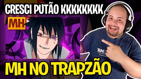 REACT Tipo Sasuke 😎 (Naruto) | Style Trap | Prod. Sidney Scaccio | MHRAP