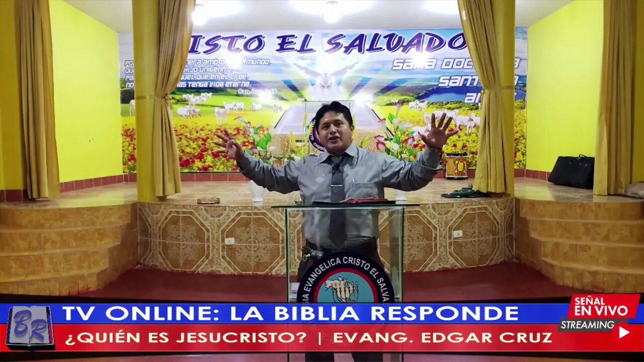 QUIÉN ES JESUCRISTO - EVANG. EDGAR CRUZ | TV LA BIBLIA RESPONDE