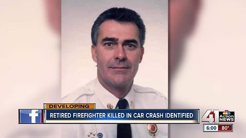 Family & fire department mourn death of retired firefighter killed in KCK crash