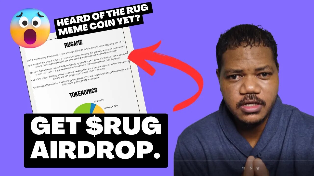 How Anyone Can Earn The $RUG Airdrop, A Meme Token By Rugamelabs!