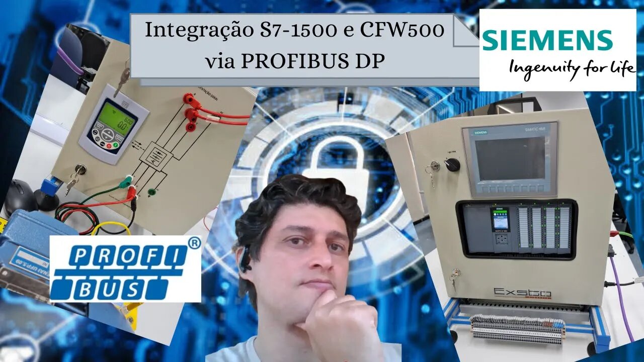 Redes Industriais - Comunicando CFW500 via Profibus com CLP S7-1500