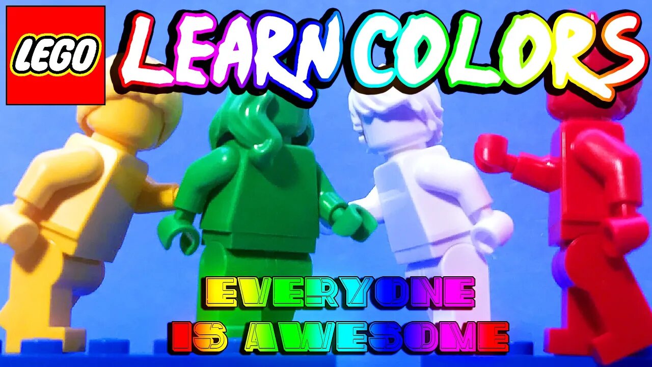 How to Learn Colors with Everyone is Awesome | Video for Kids