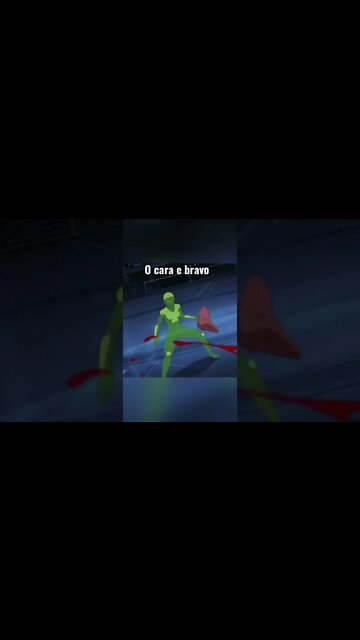 Caraca o cara e bravo!