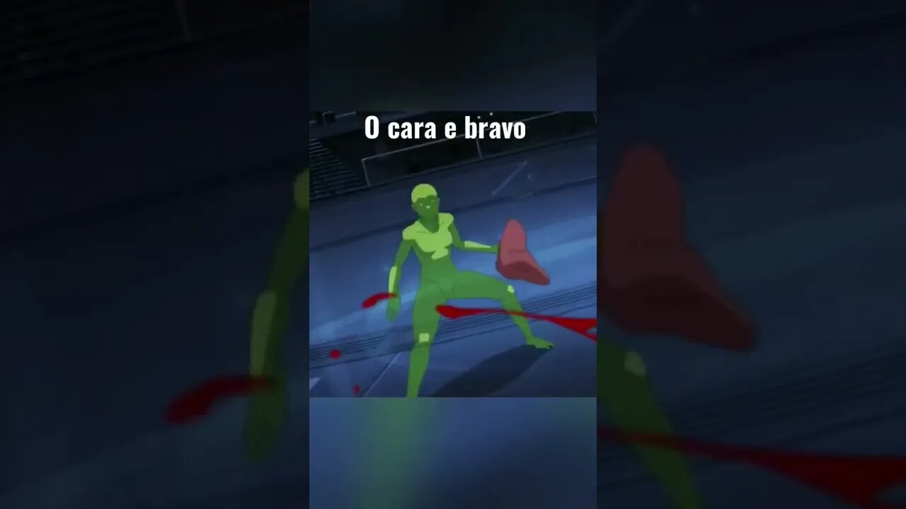 Caraca o cara e bravo!