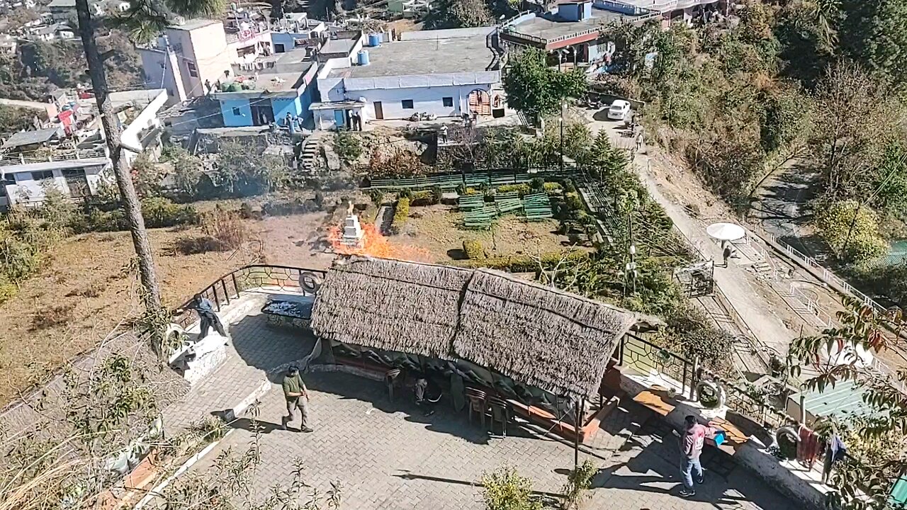 Fire broke out Black Pearl Cafe, Pithoragarh