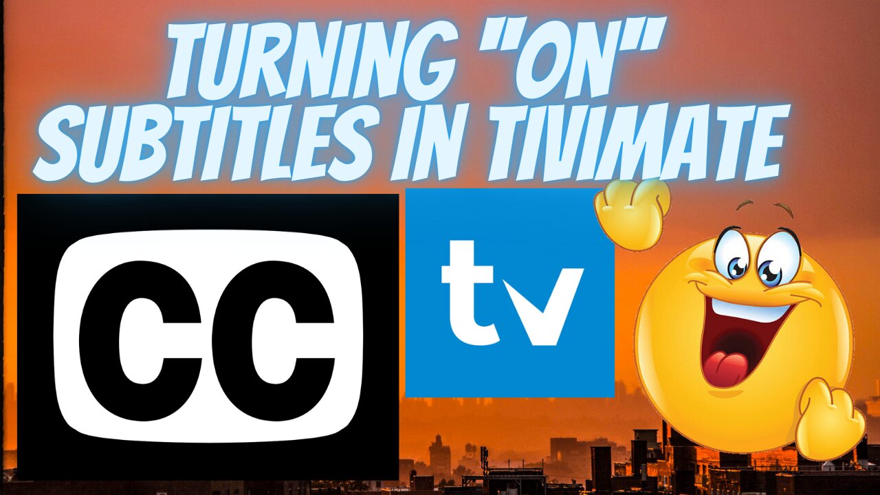 TURNING ON SUBTITLES (CC) ON TIVIMATE!!!